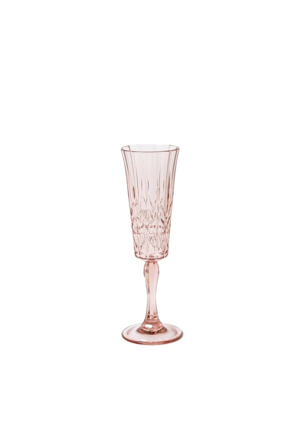 pavilion champagne flute - pink