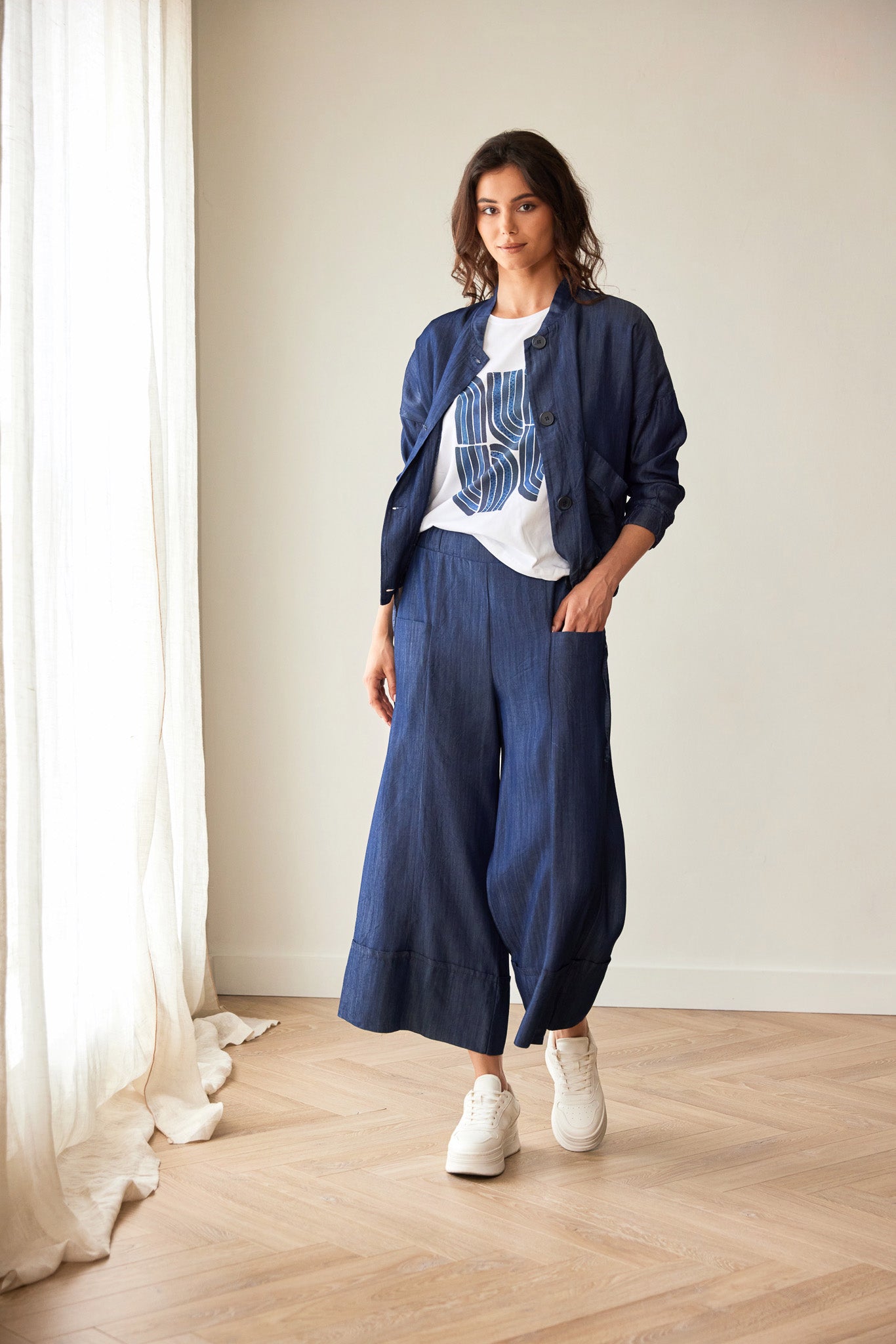 Peruzzi Luxe Jean Jacket in Denim