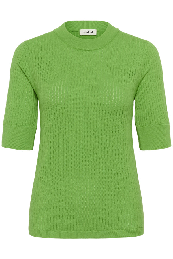 Soaked in Luxury Spina Tee in Vibrant Green
