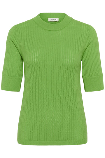 Soaked in Luxury Spina Tee in Vibrant Green